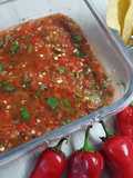 Salsa de Jalapeño Rojo, Fresno Red Salsa