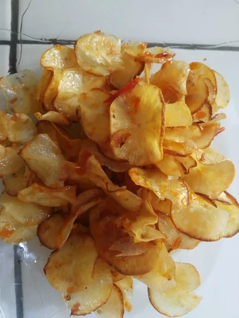 Langkah Mudah untuk Membikin Resep Keripik singkong yang Lezat Sekali Anti Ribet, Uenak Banget