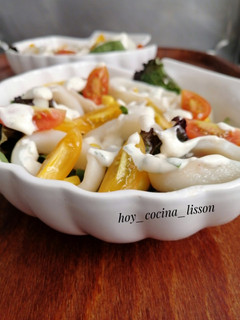Una foto de Ensalada de calamares