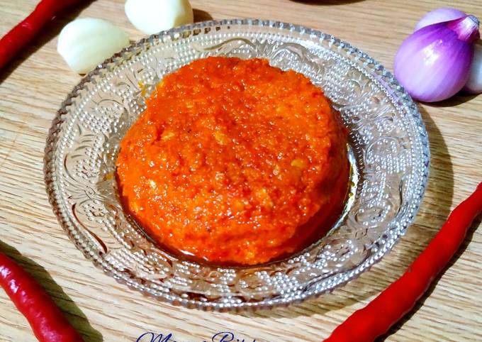 Cara membuat Bumbu Balado Rumahan