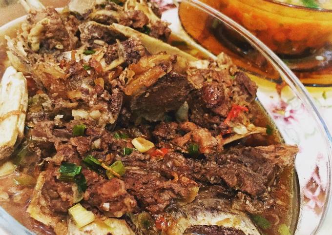 Anti Ribet, Memasak Asem asem balungan pedas Enak