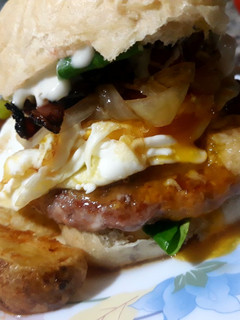 Una foto de Hamburguesa gourmet