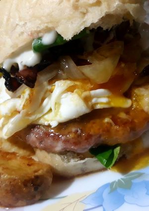 Una foto de Hamburguesa gourmet