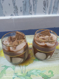 A picture of Bourbon milkshake.