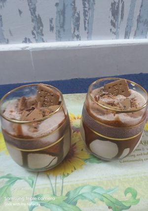 A picture of Bourbon milkshake.