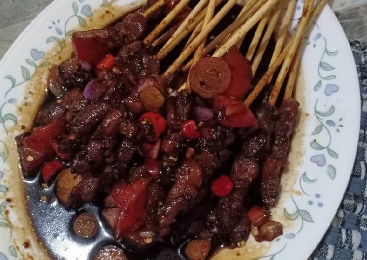 Resep Sate Bebek Bumbu Kecap Lezat