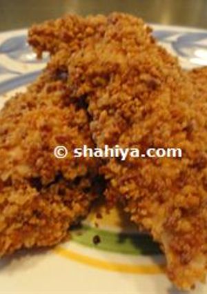 A picture of Homemade Crispy Chicken Strips.
