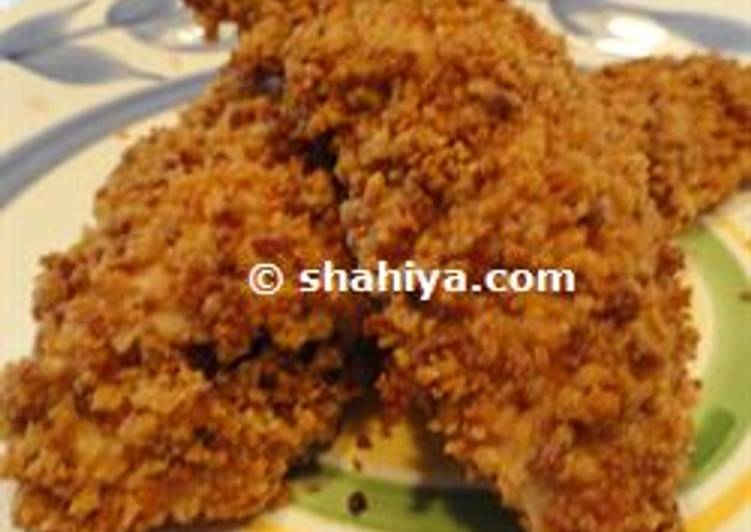 Simple Way to Prepare Speedy Homemade Crispy Chicken Strips