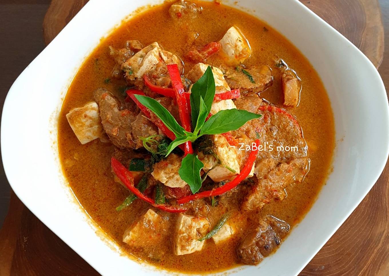 Kari Merah Thailand (Thai Red Curry)