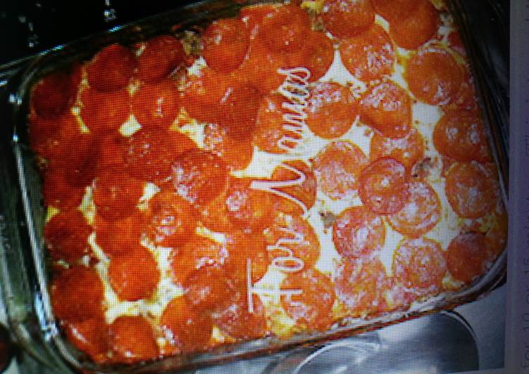 Get Breakfast of Pizza Casserole