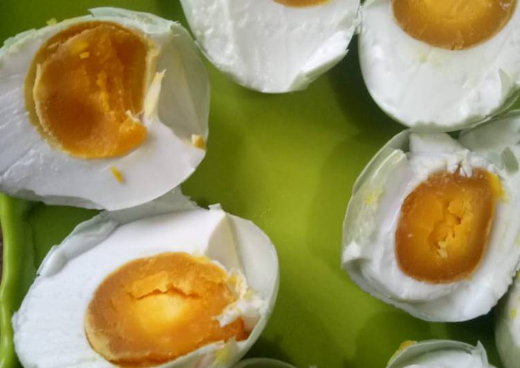 Resep Telur asin Anti Gagal