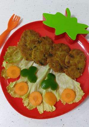 عکسی از دستور کوکو سیب زمینی با قارچ