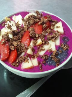 Foto resep Dragon Fruit Banana Smoothies #untukdiet