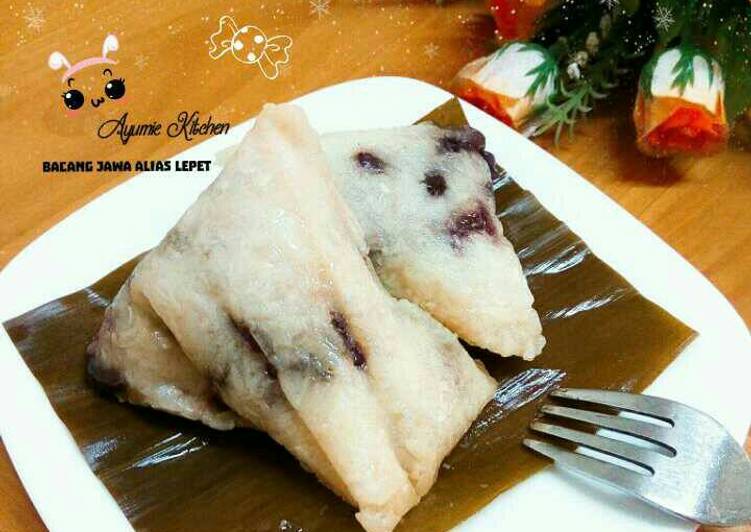 Resep Bacang Jawa Alias Lepet Yang Nikmat