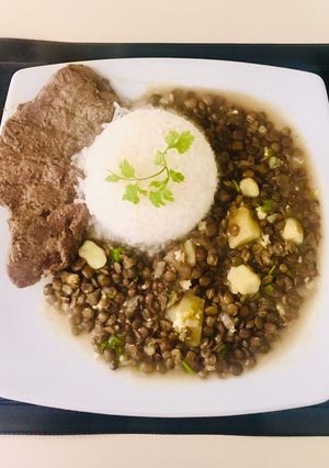 Una foto de Menestra de Lentejas 🇪🇨