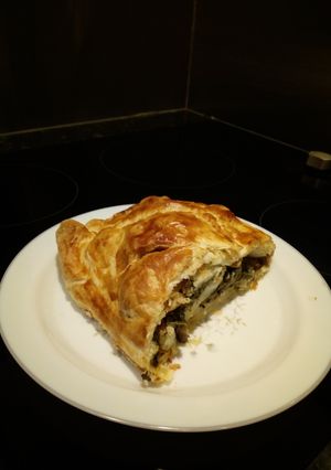 A picture of Vegetable Wellington.