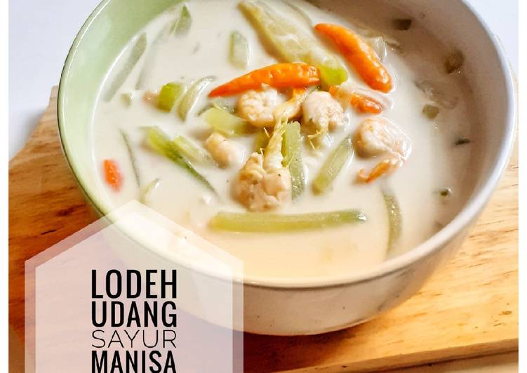 Resep Lodeh Udang Sayur Manisa Anti Gagal