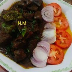 A picture of Kaleji_Masala.