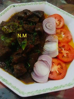 A picture of Kaleji_Masala.