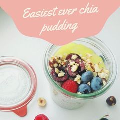 A picture of Easiest ever chia pudding.
