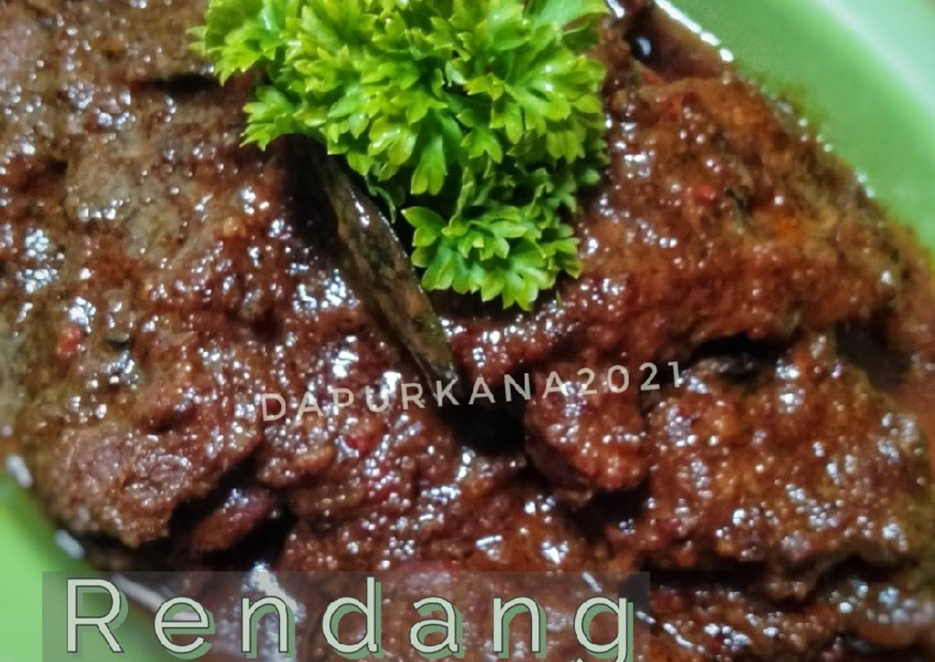 Rendang daging