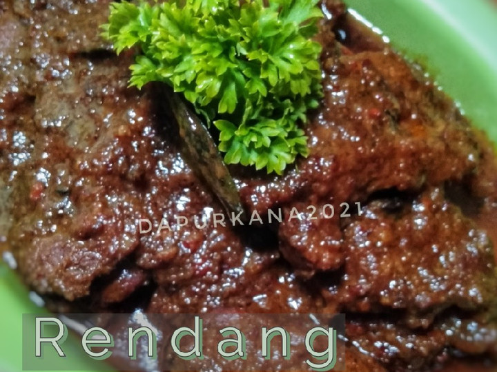 Langkah Mudah untuk Menyiapkan Rendang daging Anti Gagal