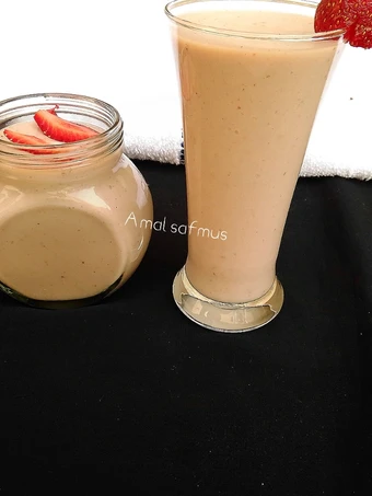 Recipe Banana strawberry smoothie the Delicious You can take Joss in your mouth