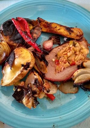 Una foto de Vacío relleno al horno
