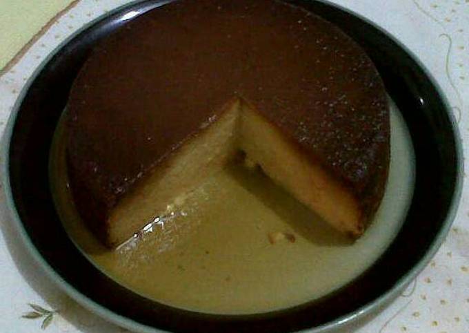 Receta de Quesillo venezolano y flan de café sin azúcar