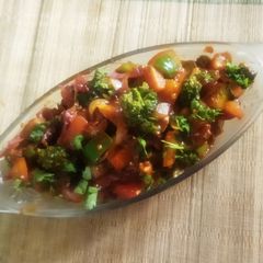 A picture of Tawa Bhaji.