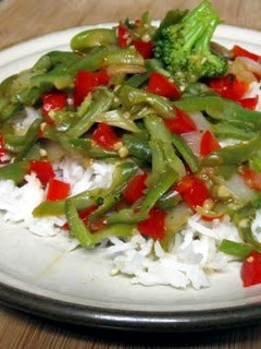 A picture of Veggie Stir Fry.