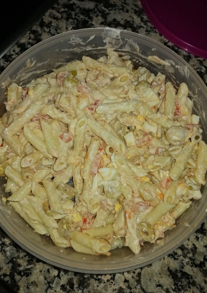 Una foto de Ensalada de pasta