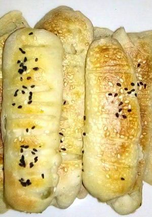 صورة لوصفة فطائر الجبن والزعتر