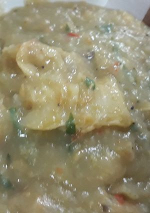 A picture of White soup.