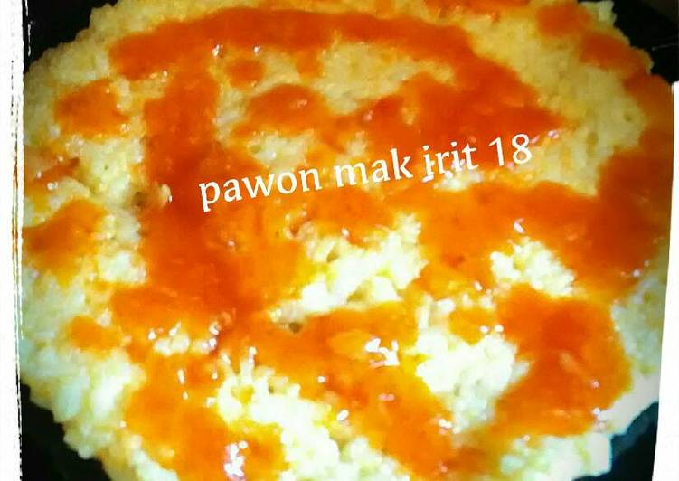 🍄Omelet nasi original + saos 🍄