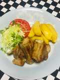 Costillas de Cerdo con Papas fritas !!