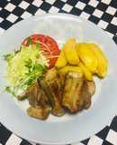 Costillas de Cerdo con Papas fritas !!