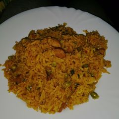 A picture of Beef pilau.
