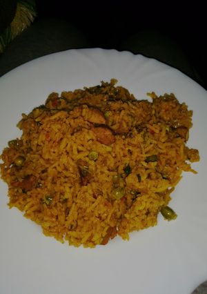 A picture of Beef pilau.