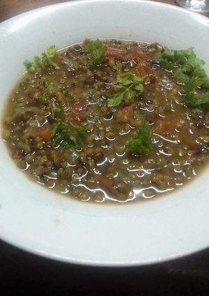 A picture of Stewed Green grams.