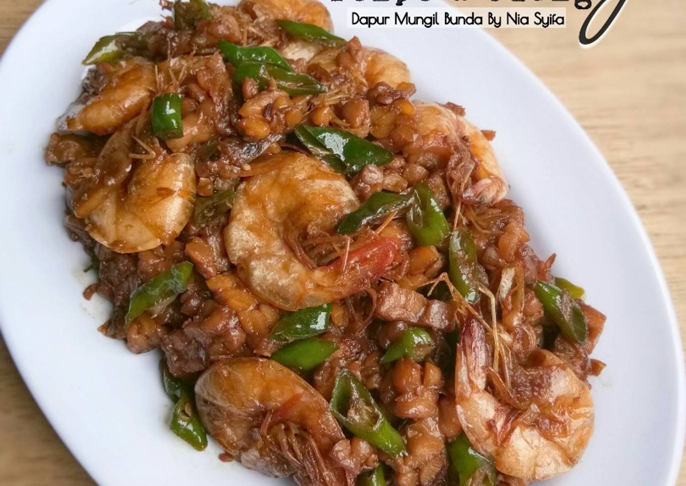 Kering Tempe dan Udang
