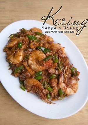 Foto resep Kering Tempe dan Udang