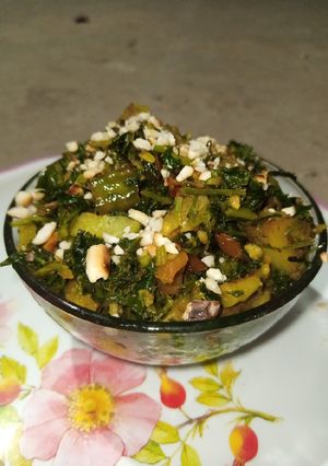 मेथी का साग (methi ka saag recipe in Hindi) रेसिपी मुख्य फोटो