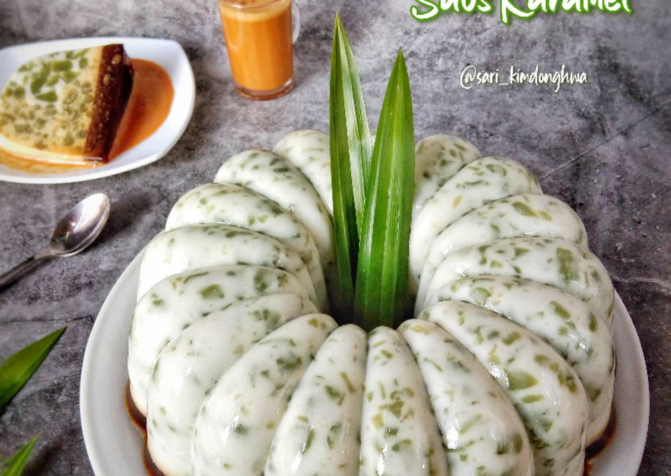 Puding Cendol Saus Karamel