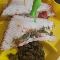 A picture of Rainbow sandwich.