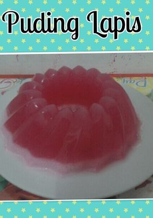 Foto resep Pudding Lapis