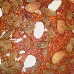 A picture of Gajar halwa.