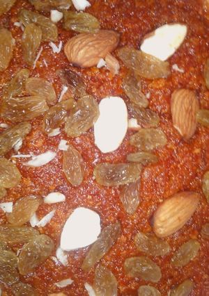 A picture of Gajar halwa.