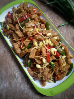 Foto resep Tumis Tempe Toge Pedas