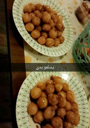 صورة لوصفة لقيمات لذيذة